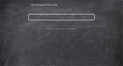 Desktop Screenshot of directpayprofits.com